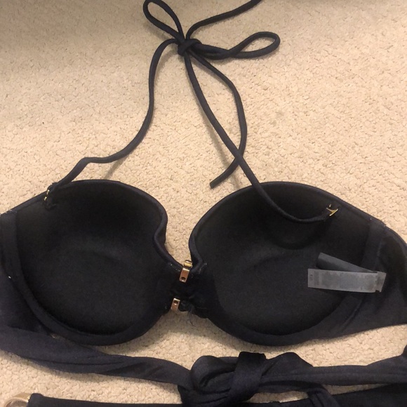 Push up black and gold bikini - Picture 4 of 4